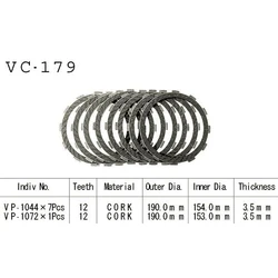 Kit Disques d'Embrayage Garnis Cbx1100 1979/1983 Kit Disques d'Embrayage Garnis Cbx1100 1979/1983