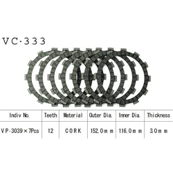 Kit Disques d'Embrayage Garnis Gs 500 E 1988/2002 Kit Disques d'Embrayage Garnis Gs 500 E 1988/2002