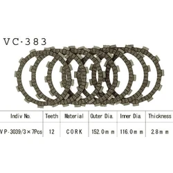 Kit Disques d'Embrayage Garnis Dr 350 S/Se 1990/2000 Kit Disques d'Embrayage Garnis Dr 350 S/Se 1990/2000