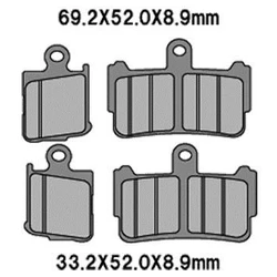 Plaquette Vesrah Métal Fritté Plaquette Vesrah Métal Fritté