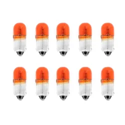 Ampoule Mini Clignotant Orange Ba9s 12V 23W