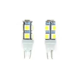 Ampoules de Clignotants Wedge 13 LED 10W 12V - T10 W2.1x9.5D SMD 5050