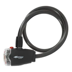 Antivol vélo câble à LED