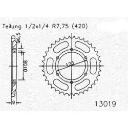 Couronne Derbi 50 Gpr 98 Couronne Derbi 50 Gpr 98