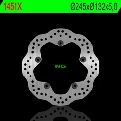 Disque arrière NG 1451X fixe wave MT-07, ABS, MOTO CAGE, TRACER 14-17 / MT-09,ABS, STREET RALLY, TRACER, SPORT TRACKER 14-17 XSR 700 16-17 / XSR 900 17