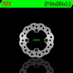 Disque de frein petale fixe pour YZ80 '86-92 (AVANT), RM80/85 (ARRIERE) et KX80, 85 PETITES ROUES (ARRIERE) Disque de frein petale fixe pour YZ80 '86-92 (AVANT), RM80/85 (ARRIERE) et KX80, 85 PETITES ROUES (ARRIERE)