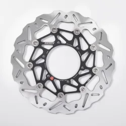 Disque wave avant gauche SBK pour Suzuki Disque wave avant gauche SBK pour Suzuki