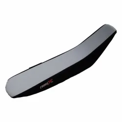 Housse de selle KAWASAKI KLX 450R 2007-2020 TOP WHITE- SIDE BLACK (M215-2WB) Housse de selle KAWASAKI KLX 450R 2007-2020 TOP WHITE- SIDE BLACK (M215-2WB)