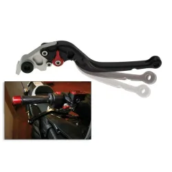 Levier droit Repliable Bihr aluminium anodisé Noir Yamaha T-Max 500/530 Levier droit Repliable Bihr aluminium anodisé Noir Yamaha T-Max 500/530