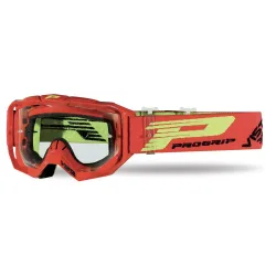 Masque Cross Progrip 3303  Rouge