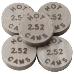 pastilles de soupape Ø8,90mm epaisseur 2,52mm HOTCAMS