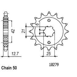 Pignon Cb 550 F 78-80 Pignon Cb 550 F 78-80