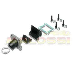 Pipe d'admission Ø21 Malossi orientable 360° Derbi/AM6 Pipe d'admission Ø21 Malossi orientable 360° Derbi/AM6