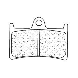 Plaquettes de frein CL BRAKES Racing métal fritté