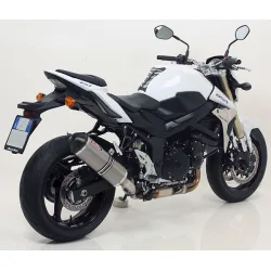 Pot GSR 750 Ligne Complète Silencieux Titane Embout Carbone Pot GSR 750 Ligne Complète Silencieux Titane Embout Carbone