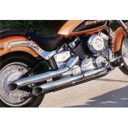 Silencieux Legend XVS 650 DRAG STAR Turn Out Chromés Non Silencieux Legend XVS 650 DRAG STAR Turn Out Chromés Non