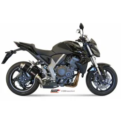 Silencieux MIVV GP inox brossé noir Honda CB1000R Silencieux MIVV GP inox brossé noir Honda CB1000R