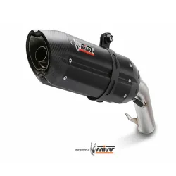 Silencieux MIVV Suono inox brossé noir Suzuki GSX-S1000 Silencieux MIVV Suono inox brossé noir Suzuki GSX-S1000