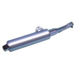 Silencieux Rond GTS 1000 Ø104 Chromé Revêtement Alu Silencieux Rond GTS 1000 Ø104 Chromé Revêtement Alu
