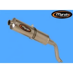 Silencieux Superline VFR 800 1998/2001 Big Oval Titane