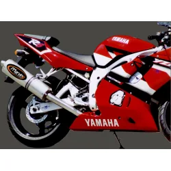 Silencieux Superline YZF R1 1998/1999 Big Oval Titane